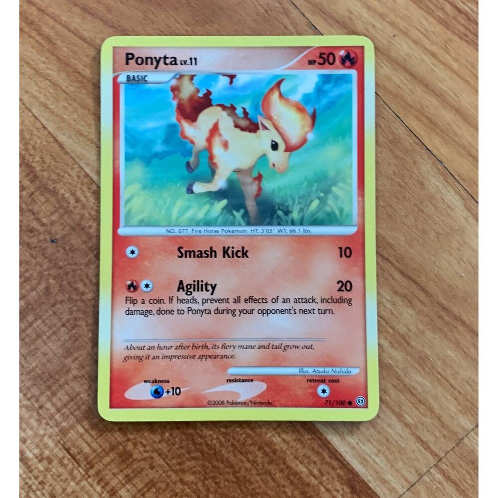 Ponyta Pokemon‎ Card